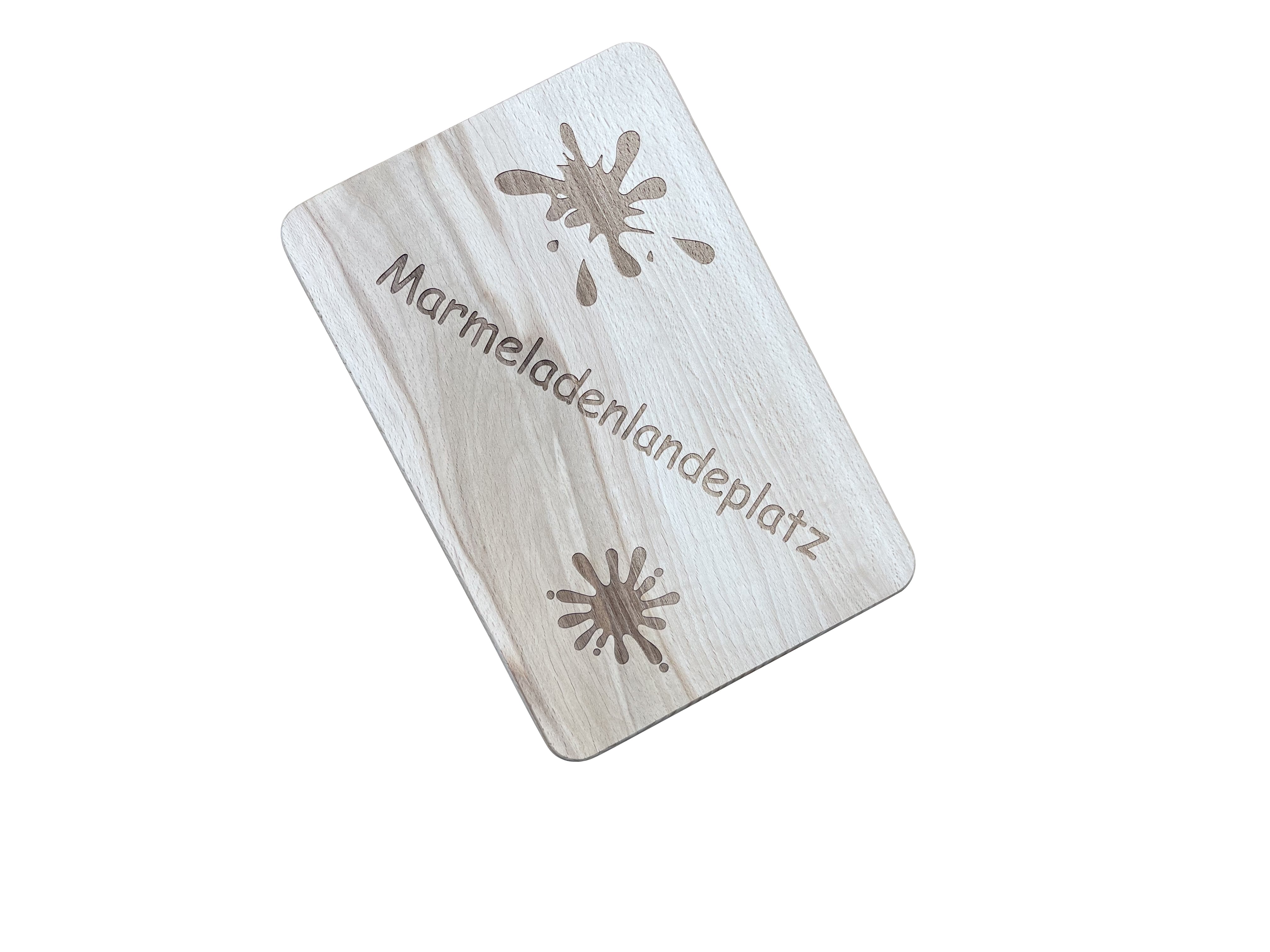 Frühstücksbrettchen/Schneidbrettchen Marmeladenplatz