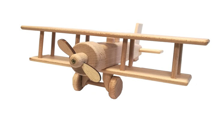 Doppeldecker aus Holz