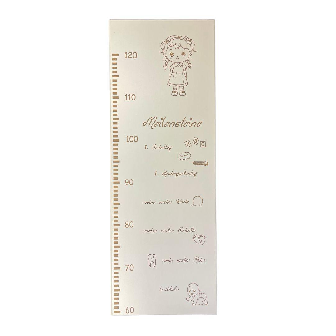 Meilensteintafel Mädchen