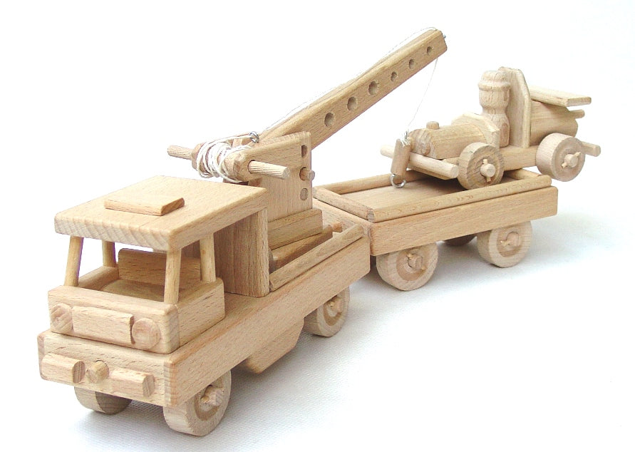 Draisine mit Wagon und Auto