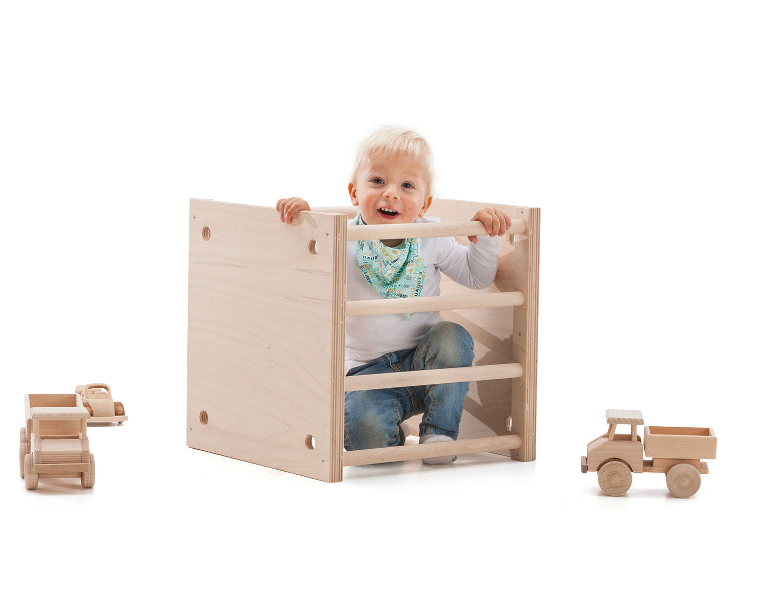 Holzwürfel/ Krabbelwürfel nach Emmi Pikler