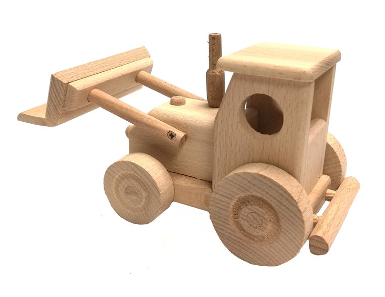 Traktor mit Planierschild